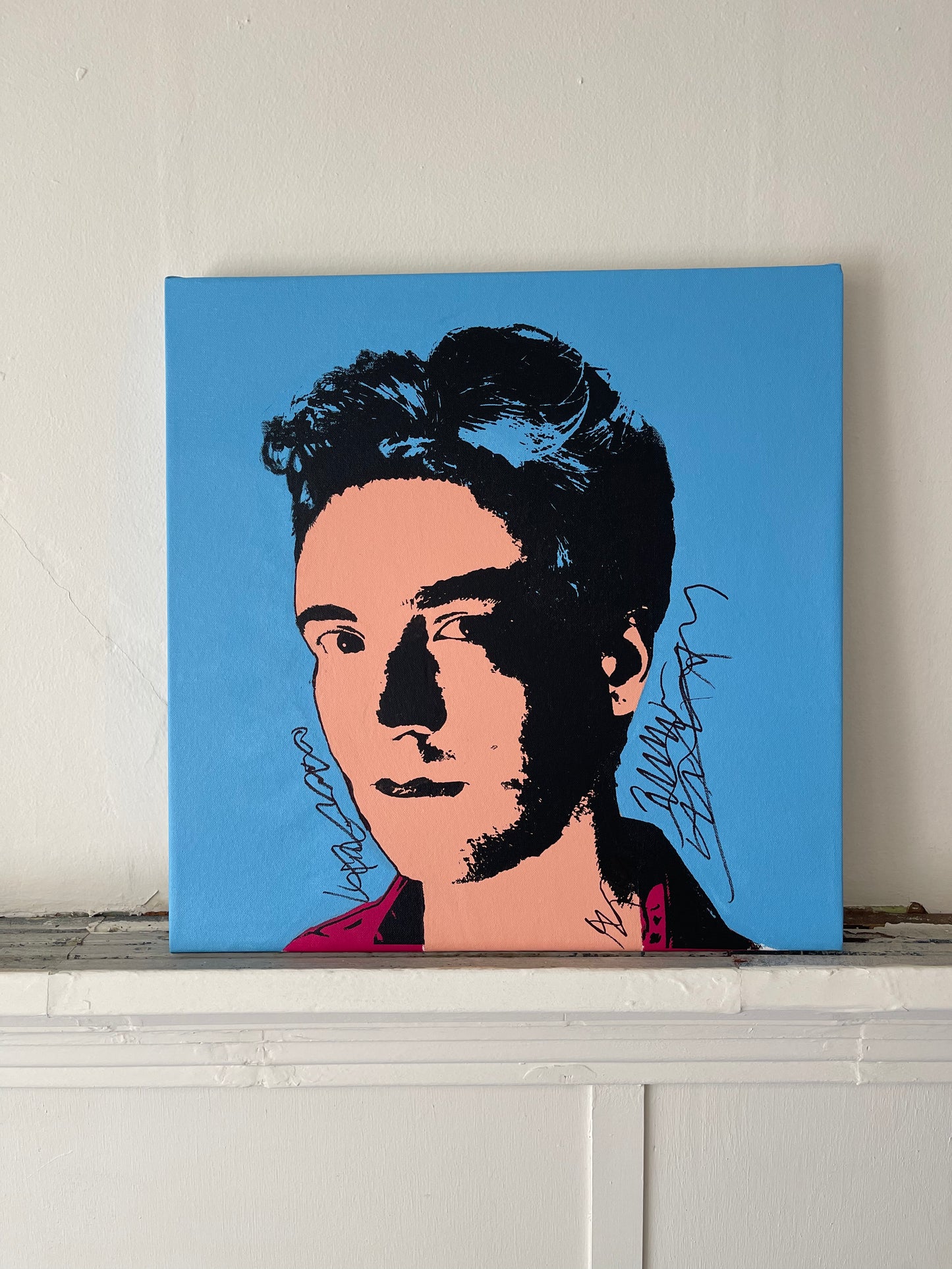 Original Work Custom Screen Print Portrait (1 Individual or Pet)
