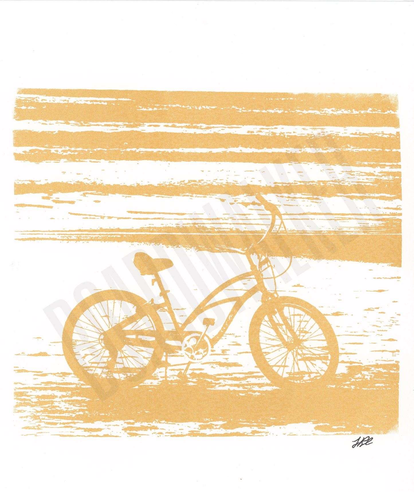 Beach Bike Print/Original Work