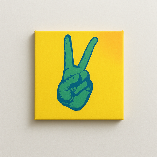Hanging Wall Art Peace Sign
