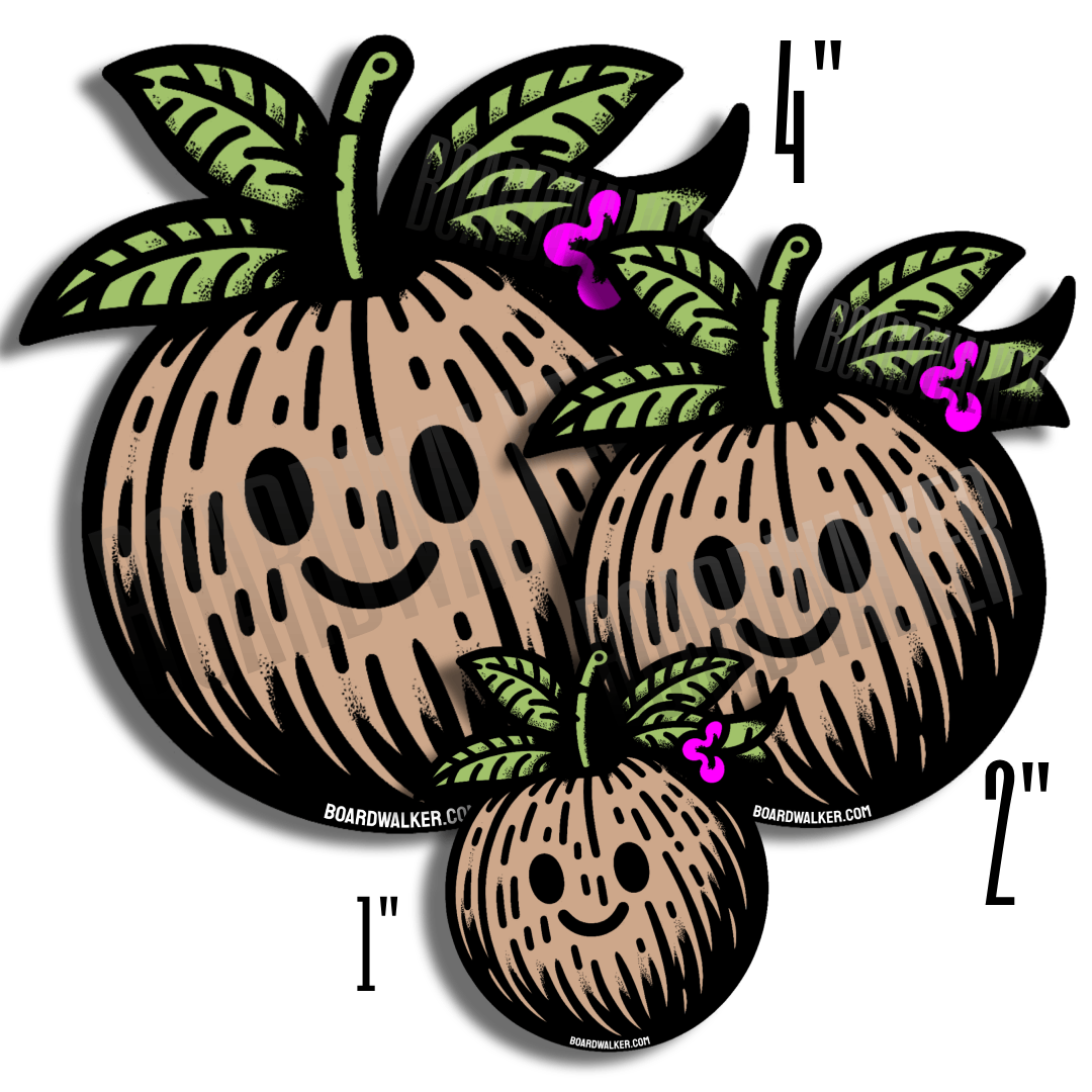 Happy Coconut Sticker