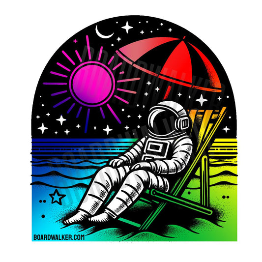 Space Man Sticker